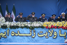 مراسم سی‌وهشتمین سالروز ارتش جمهوری اسلامی ایران